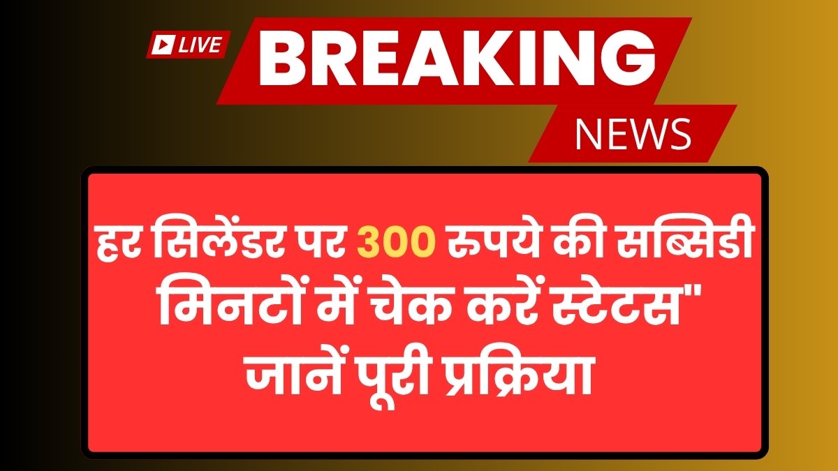 LPG Gas Subsidy 2025